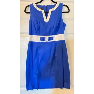 AGB Red Pencil Sleeveless Dress -Size 8